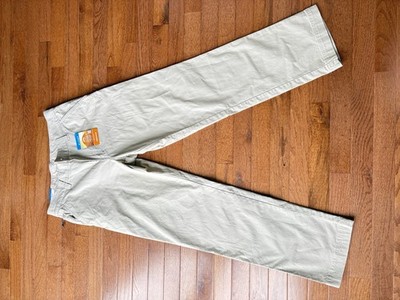 NWT Men's Columbia Omni-Shade Straight Leg Hiking Pants - Beige - UPF 50