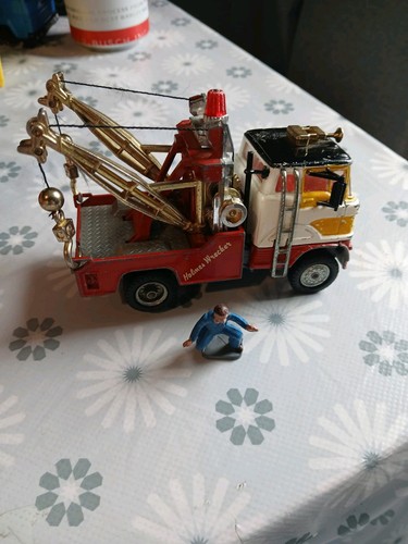 Corgi #1142 Ford Holmes Wrecker 1967-74 Gold Twin Booms - Picture 2 of 5