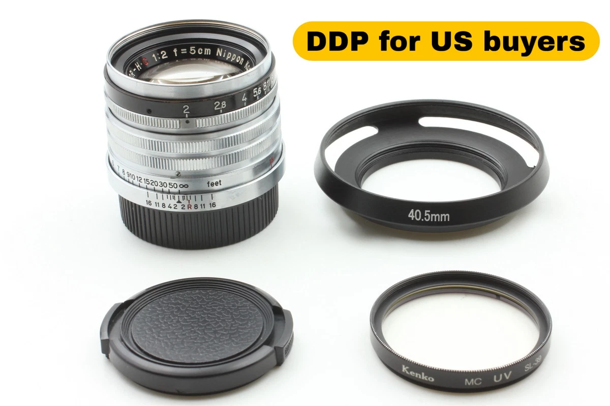 Preços baixos em Lentes de câmera f/2 Nikon NIKKOR 50mm Focal | eBay