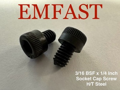 3/16 BSF x 1/4 Stahl Zylinderschraube Innensechskant Antrieb Bolzenkopf Modell