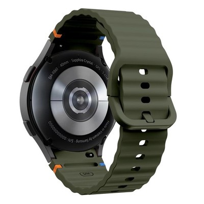 Strap For Samsung Galaxy Watch 7/6/5/4/FE 40/44/47mm Silicone Sport Watch Band,