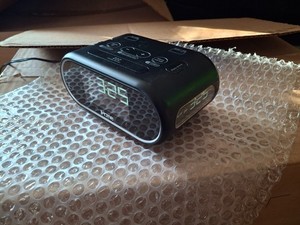 5 iHome HiH35 Triple Display Hotel Alarm Clock with Dual USB Charging