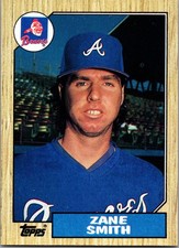 1987 TOPPS BASEBALL #544 ZANE SMITH