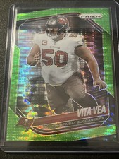 2024 Panini Prizm - Neon Green Pulsar Prizm - BUCCANEERS - Vita Vea #273