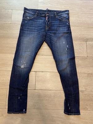 Dsquared2 Sexy Twist Jean Jeans Hose Made in Italy Größe 52