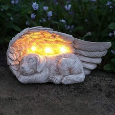 Dog Memorial Gifts - Forever My Guardian Angel Garden Solar Light - Pet Memor...
