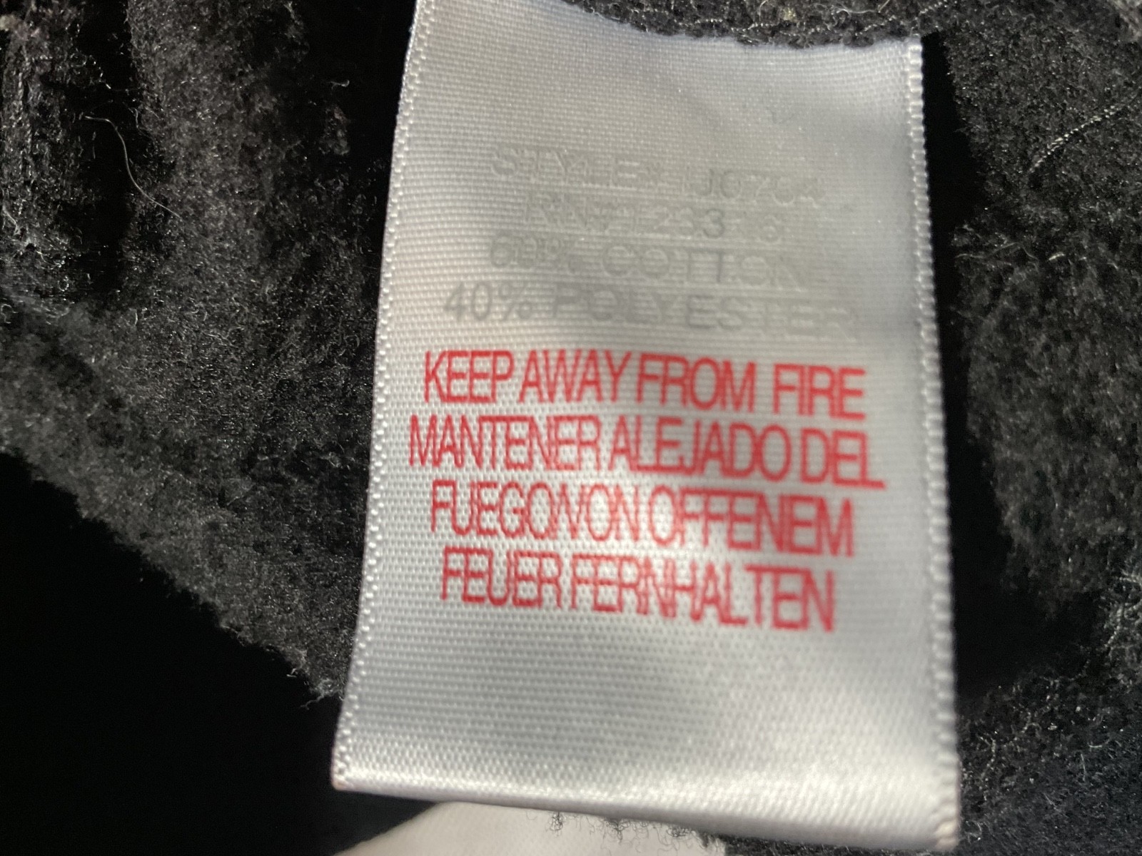 Iris Basic Women’s Black Pea Coat Jacket Size S - image 11