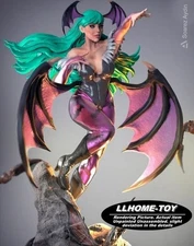 25CM Morrigan Aensland 3D Print Unassembled Unpainted Model Garage Kit figure