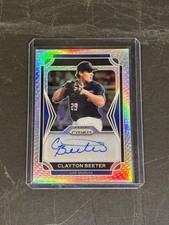2020 Panini Prizm Draft Picks Clayton Beeter Autograph