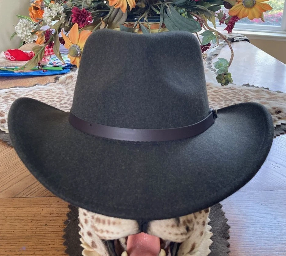 DORFMAN HAT CO * MEN OLIVE OUTBACK HAT * L or XL * NEW CRUSHABLE REPEL WATER SUN