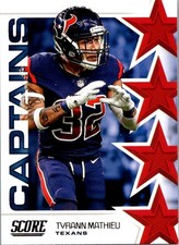 2019 Score #C-28 Tyrann Mathieu Captains