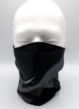 Nike Therma-Fit Neck Warmer Black/Silver Adult S/M