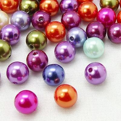 5 Stck. 30 mm Grob Kaugummi Acryl Perlen Rund Perlen Zum Selbermachen Schmuck Armband Fundstücke