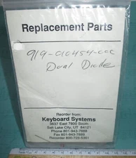 New KS General Electric Lowrey Piano Organ 1C454 Axial Dual Diode 919-010454-000