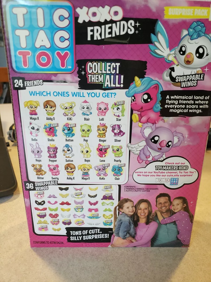 Blip Toys Tic Tac Toy XOXO Friends Multi Pack Surprise - Pack 4 of 12  (40267)