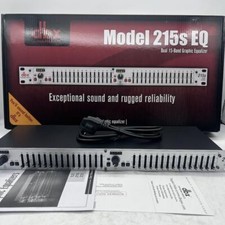 NEW DBX 215s Dual Channel 15-Band Graphic Equalizer Switchable   6 or   15 dB