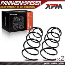 2x Federn Fahrwerksfeder Vorne L+R für BMW 1er E81 E87 3er E90 E91 E92 2004-2013