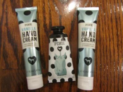 VICTORIA'S SECRET PINK COCONUT WATER & VANILLA HAND CREAM LOTION SHEA BUTTER
