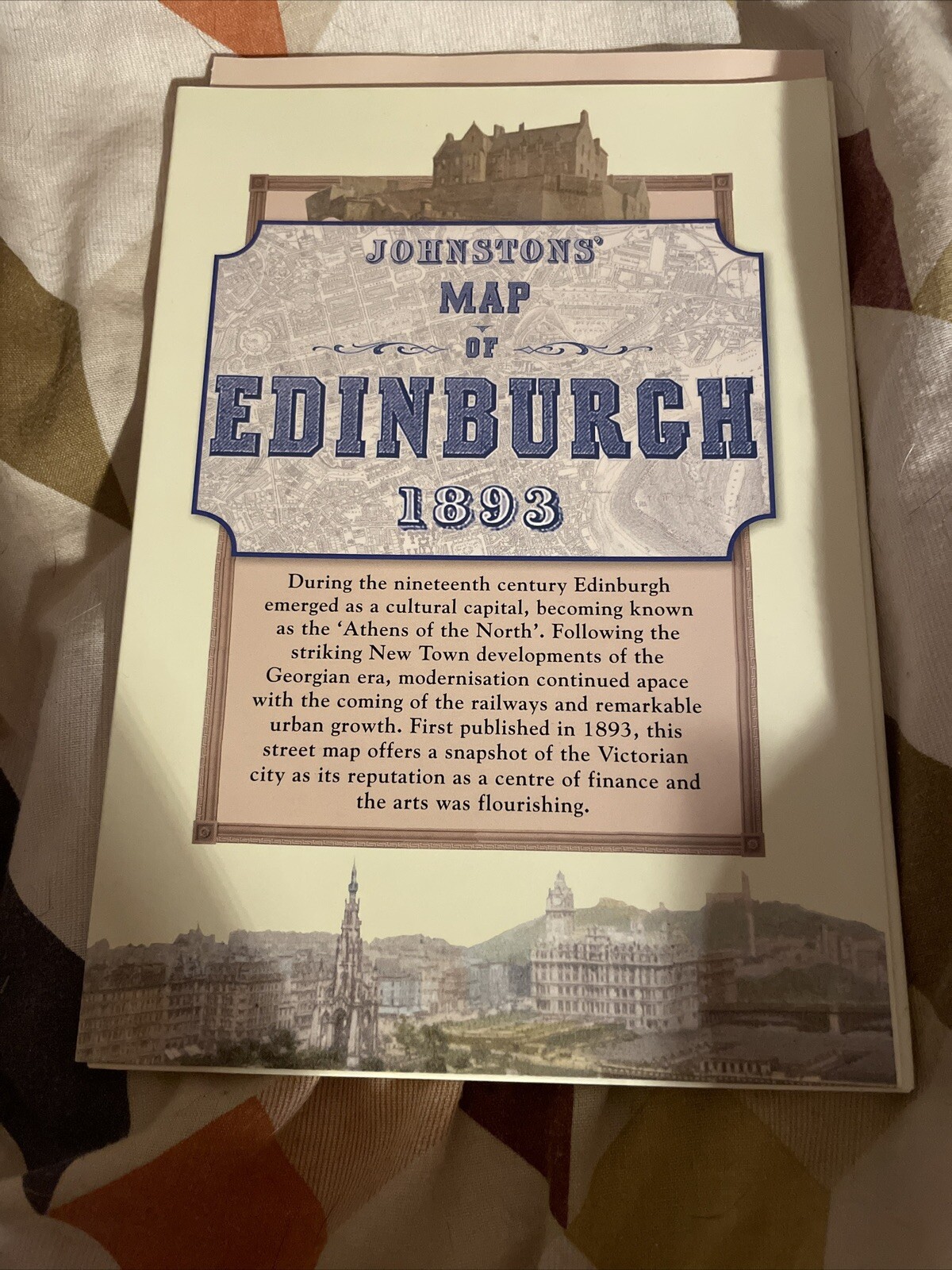 Map of Edinburgh, 1893