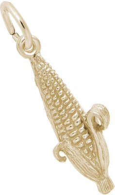 10K oder 14K Gold Mais Charm von Rembrandt