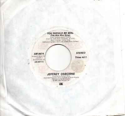 Jeffrey Osborne:You should be mine (The woo woo song)/We're gong..:US:Re-Issue