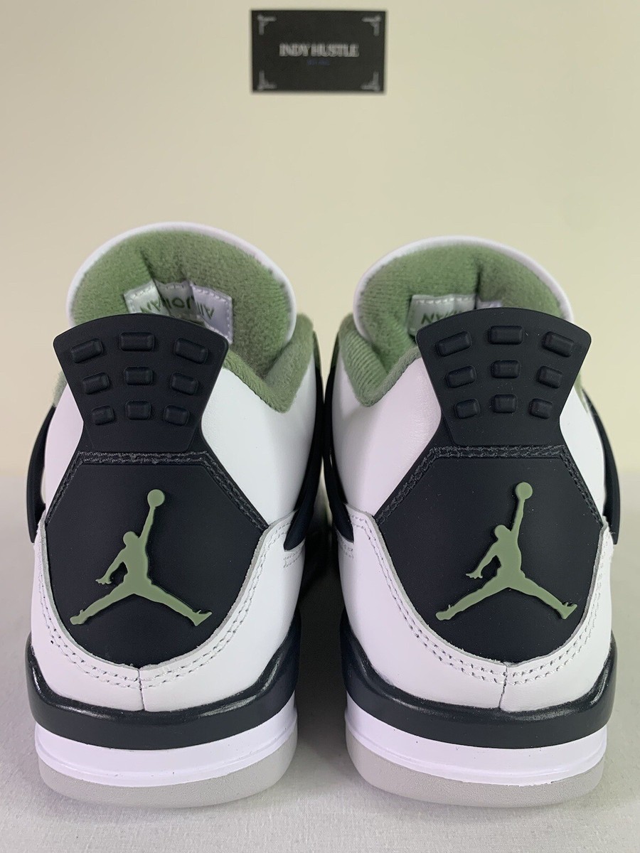 Size 8.5W/7M - Air Jordan 4 Retro Mid 'Seafoam' Green (2023