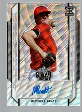 2021 Leaf Metal Draft Wave #BAMB2 Mitchell Bratt  Autograph