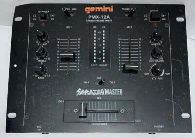 まみページ AS IS- Gemini PMX-12A Stereo Preamp Mixer Board | eBay