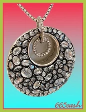 Brighton Trust Your Journey Crystal convertible necklace  NWT $158