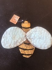 Honey Bee Metal Wall Art Rustic Farmhouse NWT