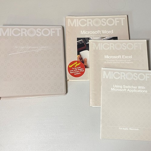 Microsoft High Performance Software Suite – Macintosh – Word, Excel, Switch SET