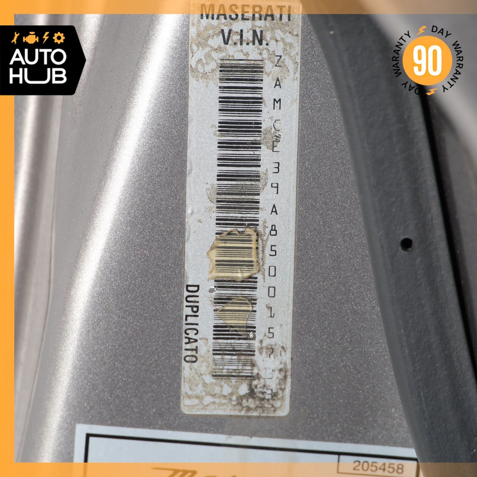03-13 Maserati Quattroporte S GT S M139 Front Left Driver Side Door Shell OEM