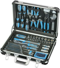 Valigia in alluminio cassetta portautensili porta attrezzi 88 utensili valigetta