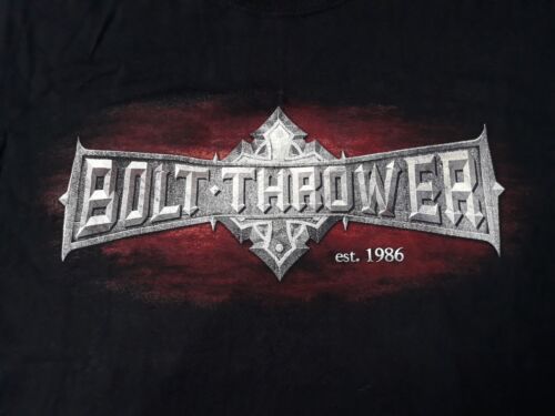 BOLT THROWER t-shirt SIZE MEDIUM dismember gojira loudblast decapitated asphyx - Picture 1 of 3