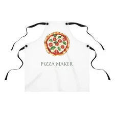 Pizza Maker Apron-Fun Cooking Gift for Home Chefs-Ideal for Pizza Parties
