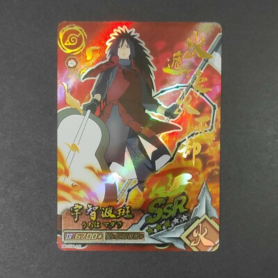 Naruto Shippuden Card Game TCG - Madara Uchiha - Super Super Rare - Holo Mint Foil 