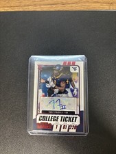2021 Contenders Tony Fields II RC Auto College Ticket RED #264 Browns Rookie