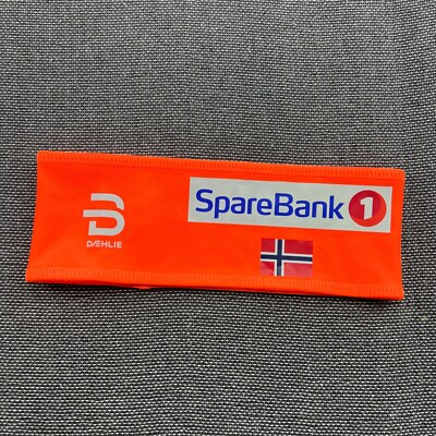 Bjorn Daehlie Sparebank Orange Headband One Size Cross Country Biathlon Thermal