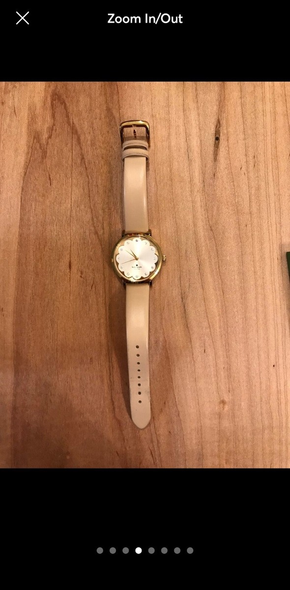 Metro Scallop Watch In Vachetta kate spade | Accessories | Metro Scallop Watch In Vachetta  main image 4
