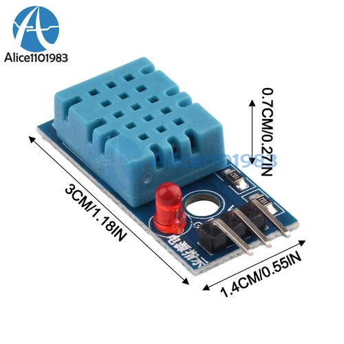 DHT11 Temperature and Humidity Sensor Module Board With Dupont Wire DC3.3-5V - Picture 21 of 42