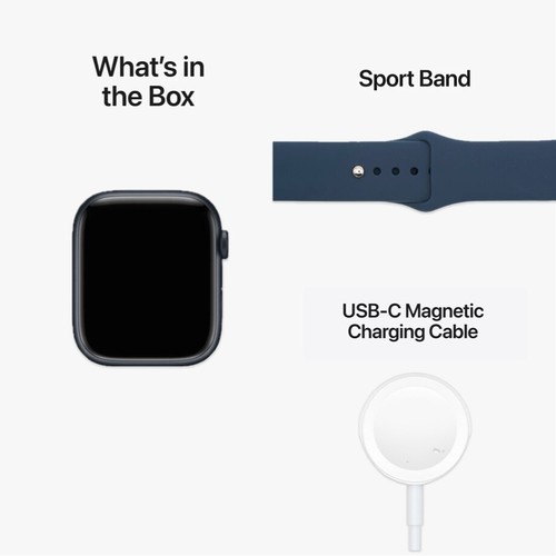 Apple Watch Series 7 GPS+Cellular 45mm Case with Sport Band OpenBox (VeryGood) - Picture 25 of 26