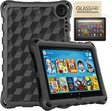 Fire HD 8'' Tablet Case for Amazon Fire HD 8 Plus (12th/10th Gen,2024/2022/2020)