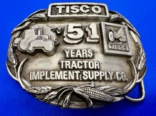 TISCO 51 Years Tractor Implement Supply Company Pewter VTG 1987 Pewter Siskiyou