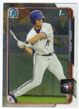 2015 Bowman Draft Picks Chrome Prospect #139 Carl Wise Blue Jays 