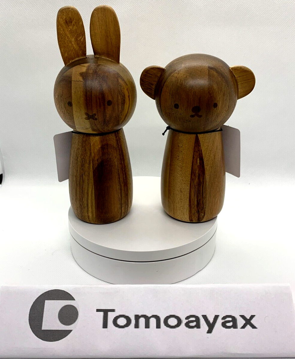 studio CLIP × miffy Studio Clip Miffy & Boris Wooden Mill Set of 2 Dick Bruna