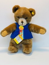 VTG 1982 Toldi STEIFF Teddy Bear 6242/30 Stuffed Plush Animal 12" SOFT - MINT