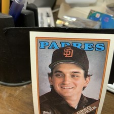 1988 Topps Baseball Card Greg Booker San Diego Padres #727