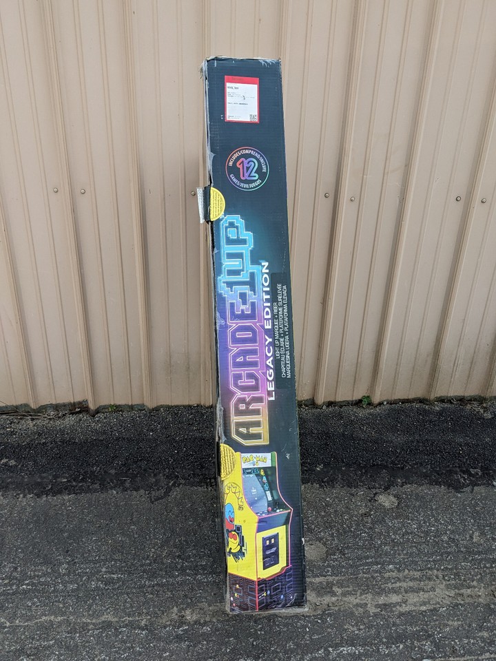 BOX ONLY Arcade-1Up Legacy Edition Pac-Man Bandai Namco Light Up ...