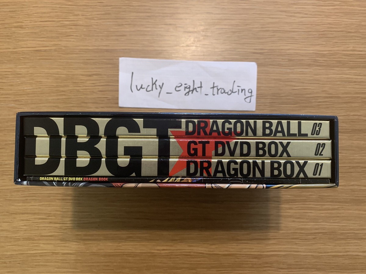 Dragon Ball Gt Dvd Box Collection Dvds with Booklet Goku Original