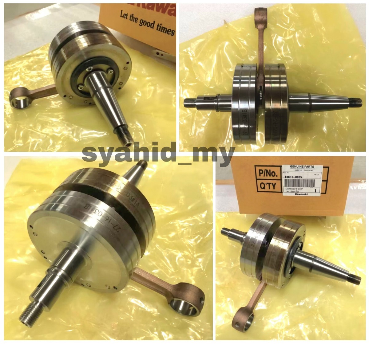 🔥 ORIGINAL 🔥 Genuine Crankshaft Ass'y 13031-0885 Kawasaki